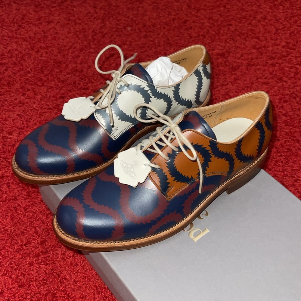 Vivienne Westwood LACE UP DERBI SHOE SS16 IT39 UK6 US